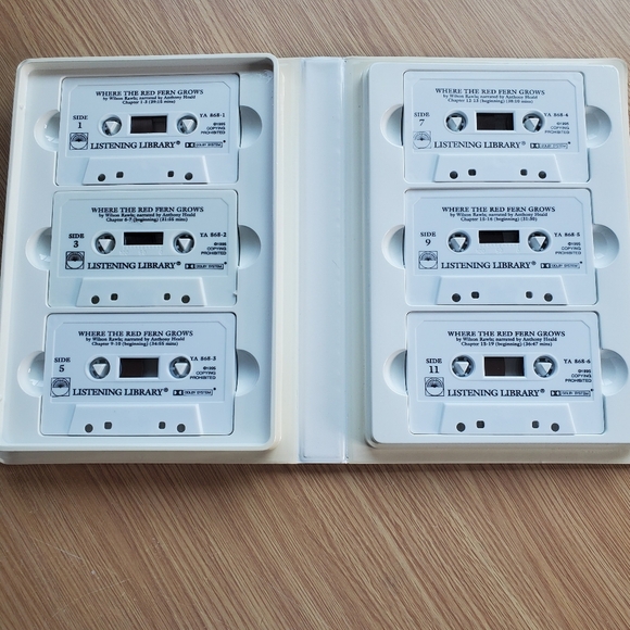 Vintage Where the red fern grows cassette audiobook complete unabridged - Picture 5 of 6